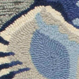 3' X 5' Gray Abstract Handmade Indoor Outdoor Area Rug - Homeroots - Flyclothing LLC