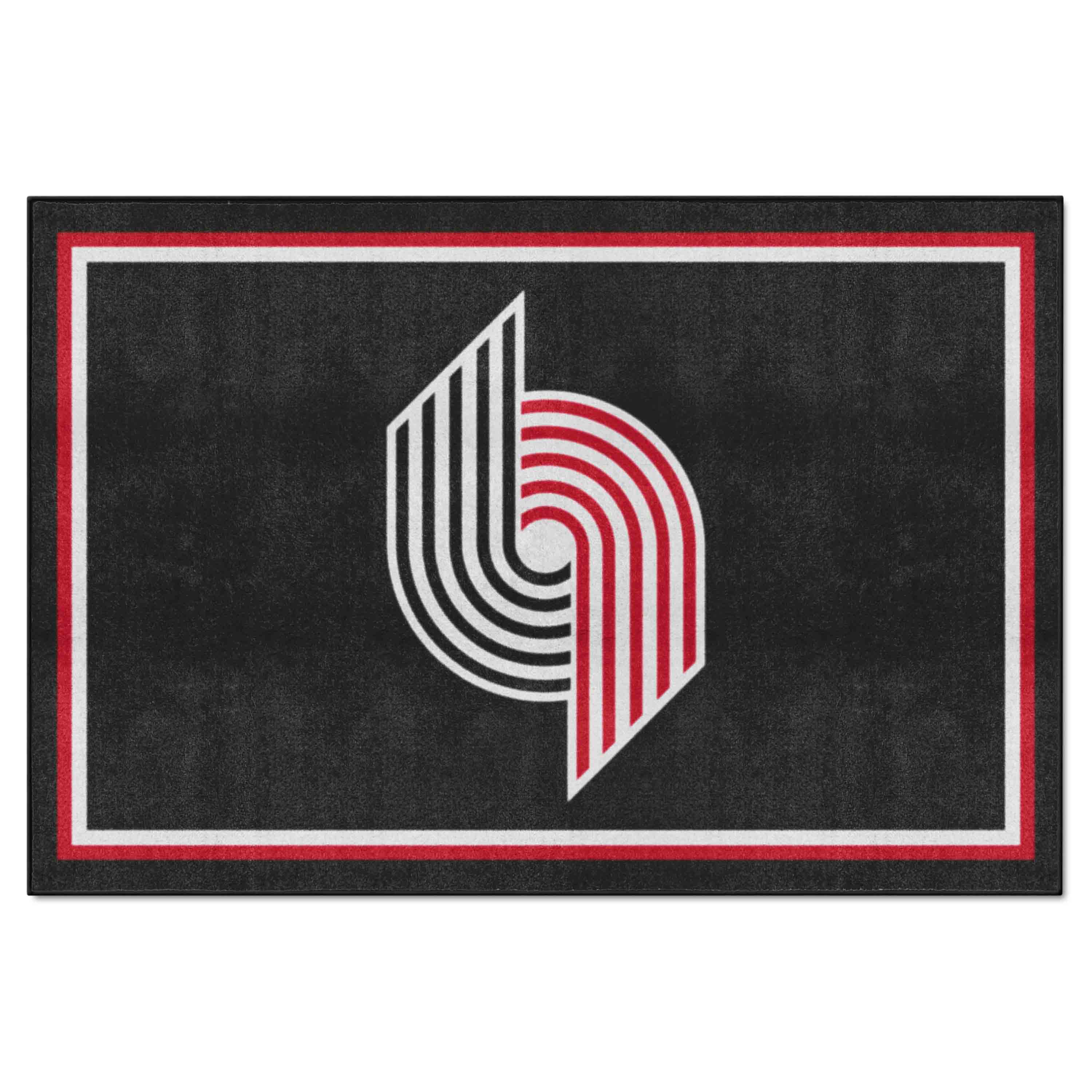 NBA Retro Portland Trail Blazers 5ft. x 8 ft. Plush Area Rug - Portland Trail Blazers