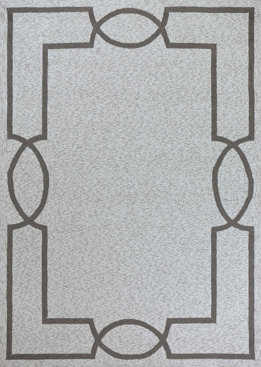 3' X 5' Ivory Indoor Outdoor Area Rug - Homeroots - Flyclothing LLC