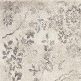 7' Runner Gray Floral Distressed Runner Rug - Homeroots - Flyclothing LLC