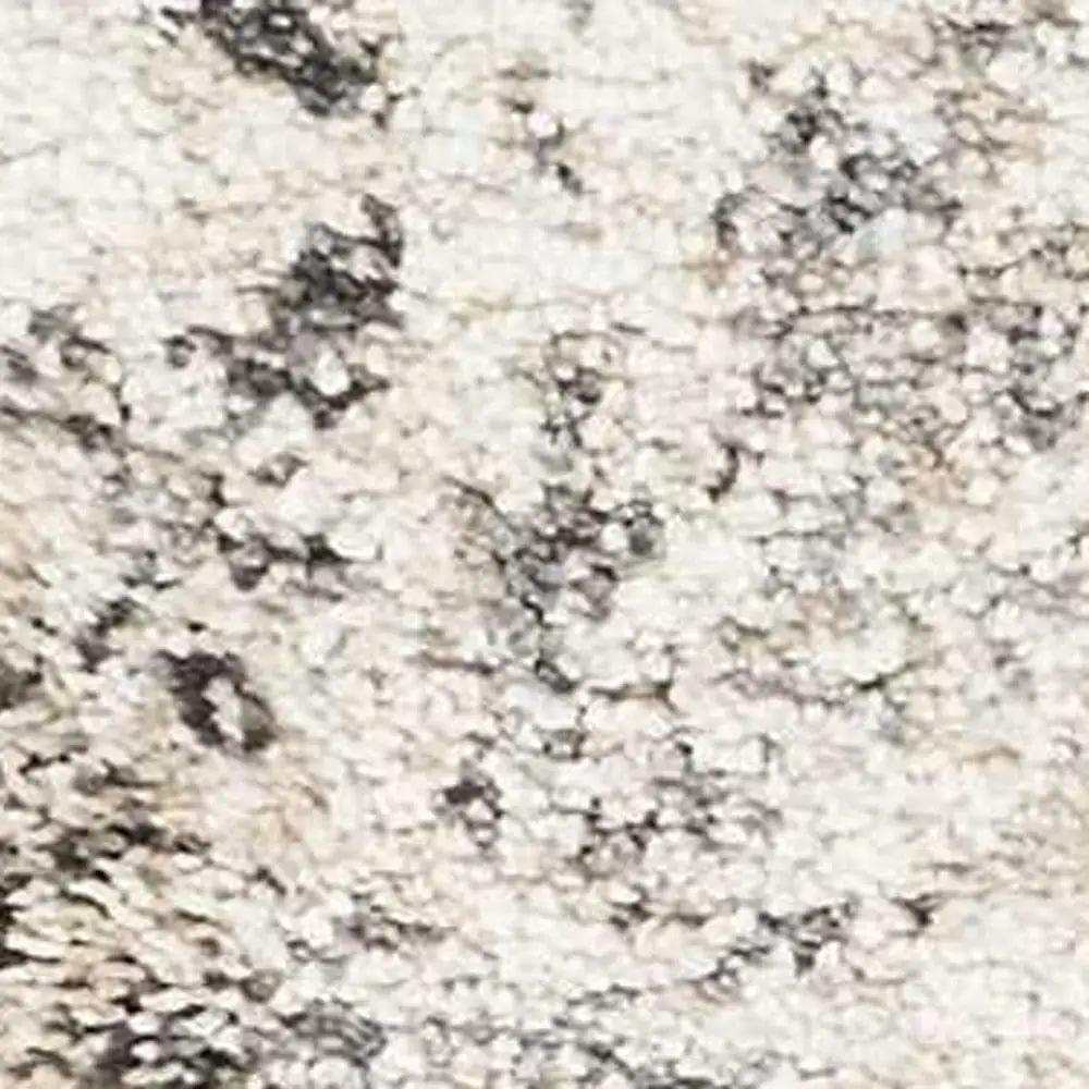 7' Runner Gray Floral Distressed Runner Rug - Homeroots - Flyclothing LLC