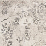 3' X 5' Gray Floral Vines Distressed Area Rug - Homeroots - Flyclothing LLC