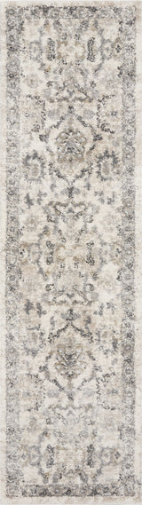 7' Runner Ivory Floral Distressed Runner Rug - Homeroots - Flyclothing LLC
