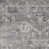 3' X 5' Gray Floral Area Rug - Homeroots - Flyclothing LLC