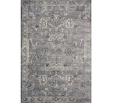3' X 5' Gray Floral Area Rug - Homeroots
