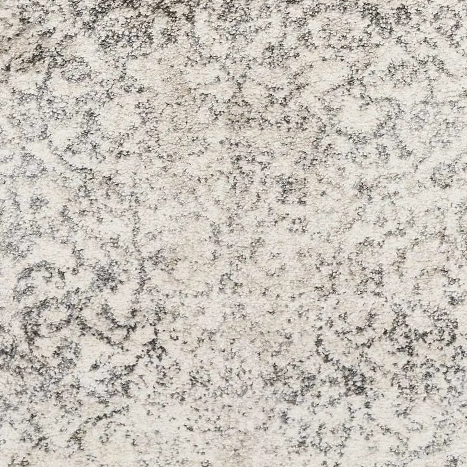8' Runner Ivory Floral Runner Rug - Homeroots - Flyclothing LLC