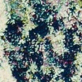 7' Ivory Machine Woven Abstract Splatter Indoor Runner Rug - Homeroots - Flyclothing LLC