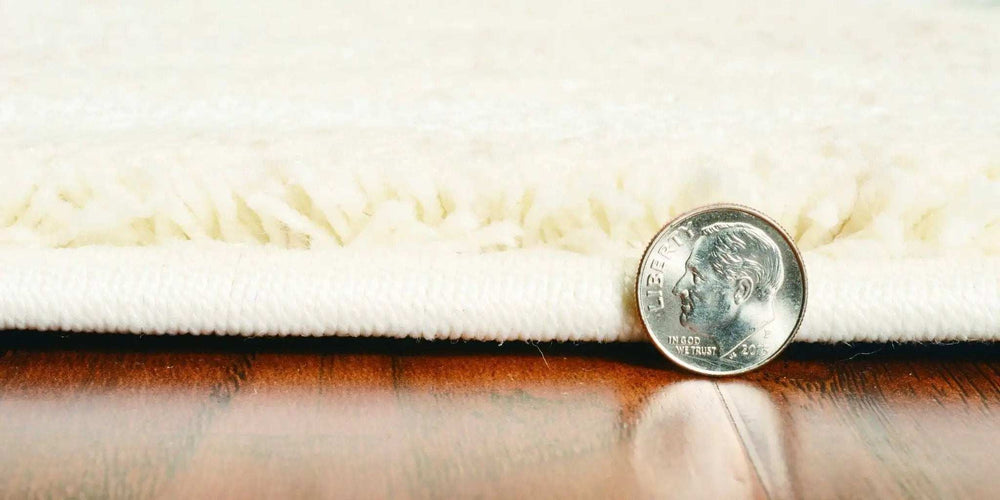 7' Gray and Ivory Abstract Runner Rug - Homeroots - Flyclothing LLC