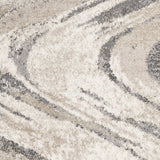 7' Natural Abstract Runner Rug - Homeroots - Flyclothing LLC