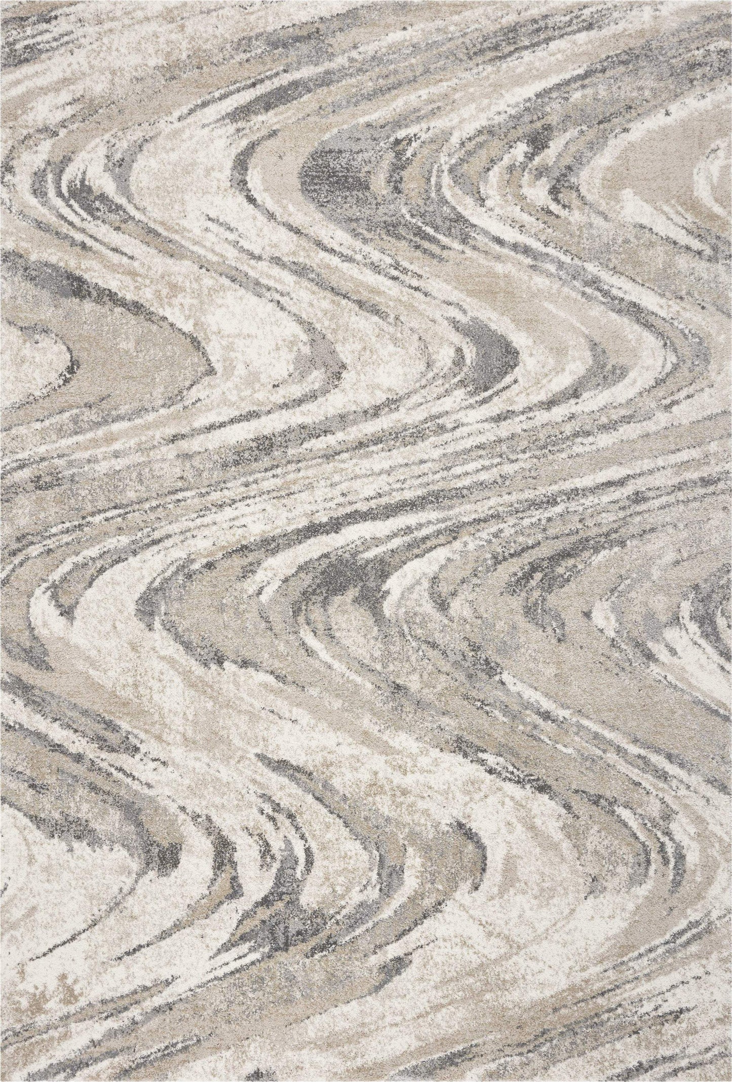 3' X 5' Natural Abstract Area Rug - Homeroots - Flyclothing LLC
