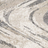 3' X 5' Natural Abstract Area Rug - Homeroots - Flyclothing LLC