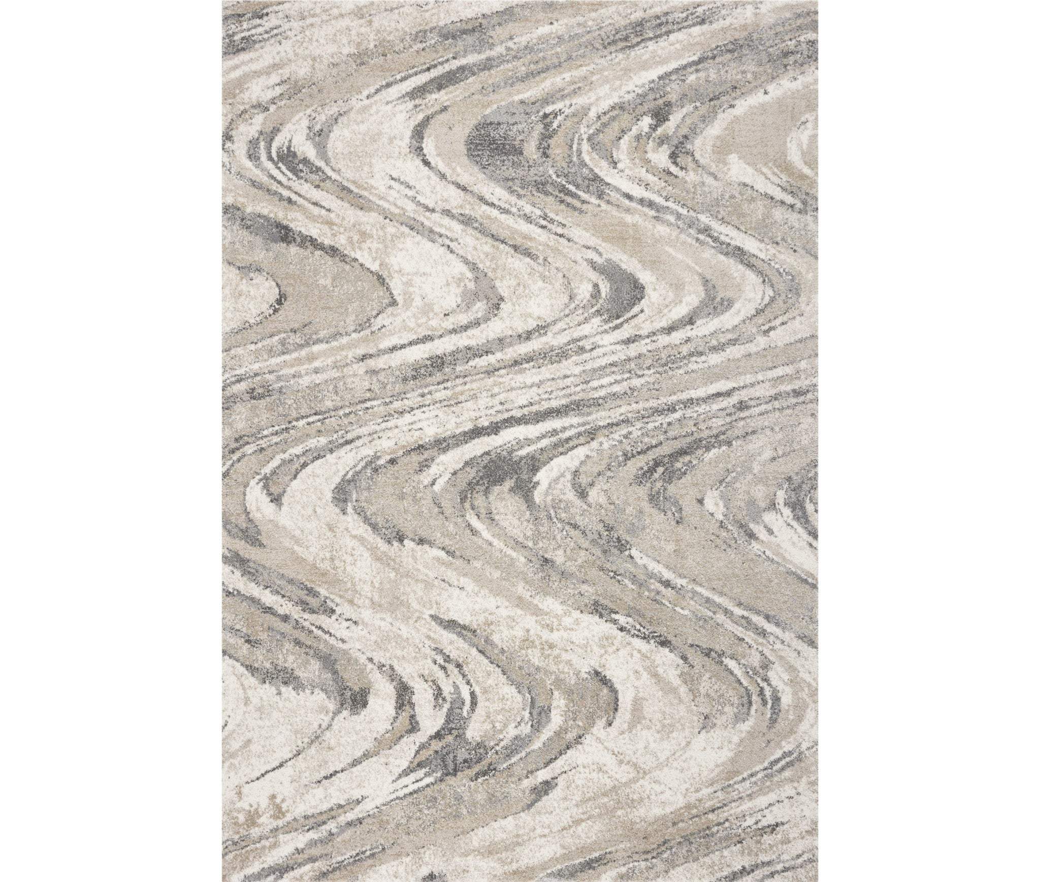 3' X 5' Natural Abstract Area Rug - Homeroots - Flyclothing LLC