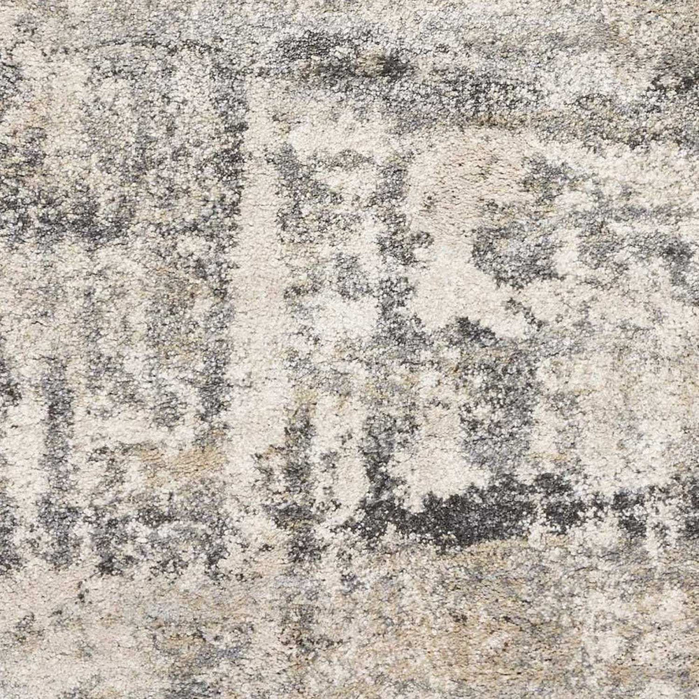 7' Natural Abstract Runner Rug - Homeroots - Flyclothing LLC