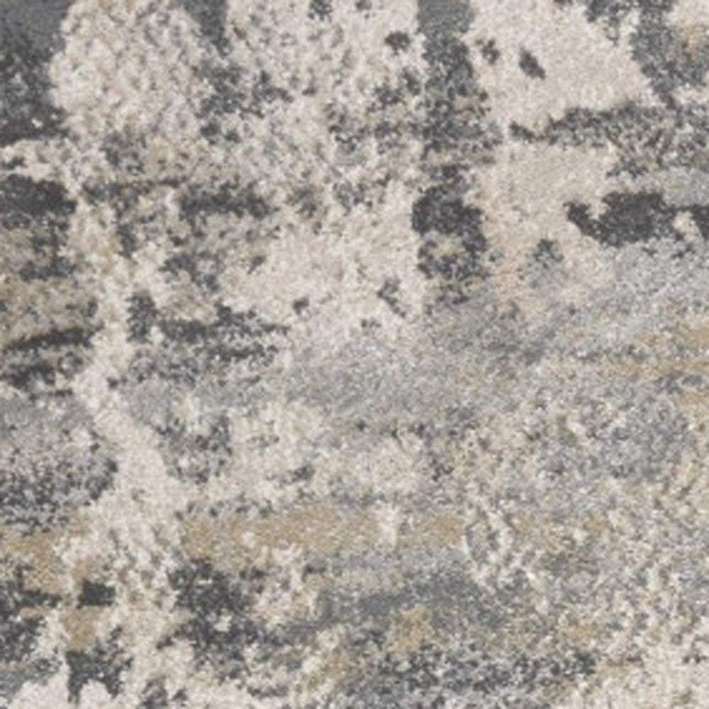 3' X 5' Natural Abstract Area Rug - Homeroots - Flyclothing LLC