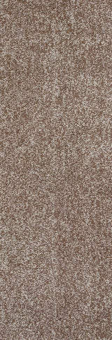 8' Beige Heather Plain Runner Rug - Homeroots - Flyclothing LLC