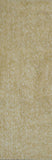 8' Yellow Heather Indoor Shag Runner Rug - Homeroots - Flyclothing LLC