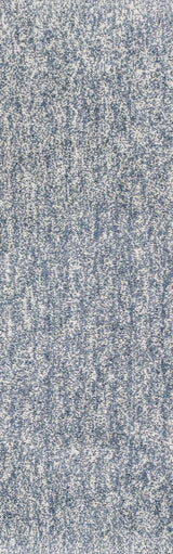 8' Slate Heather Plain Runner Rug - Homeroots - Flyclothing LLC