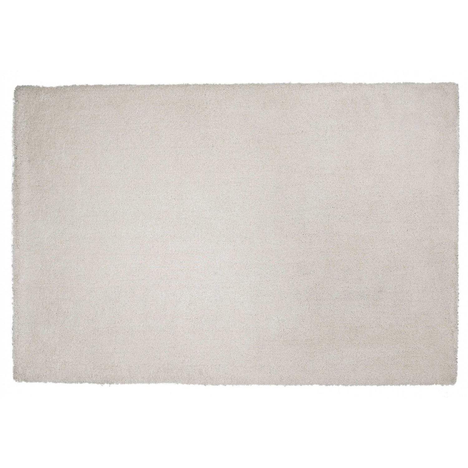 8' Ivory Indoor Shag Runner Rug - Homeroots - Flyclothing LLC