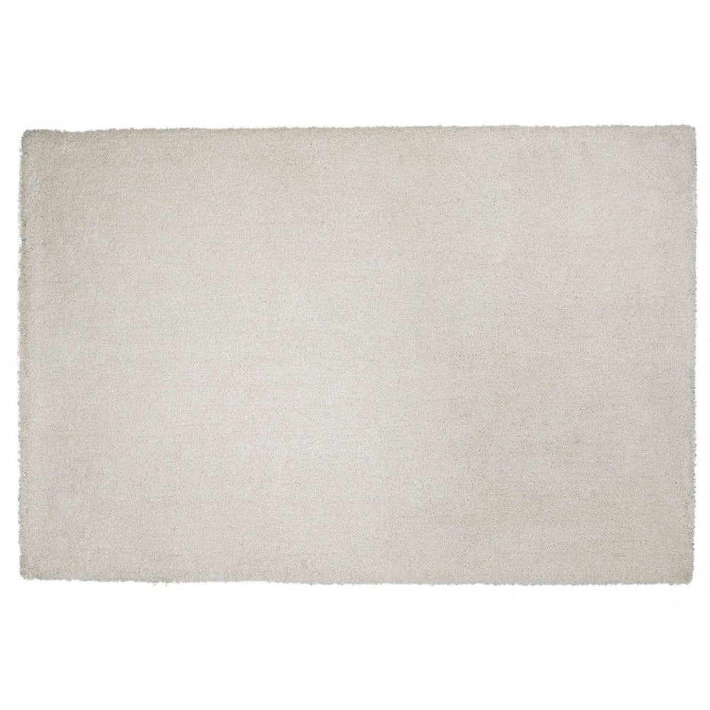 8' Ivory Indoor Shag Runner Rug - Homeroots - Flyclothing LLC
