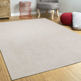 8' Ivory Indoor Shag Runner Rug - Homeroots - Flyclothing LLC
