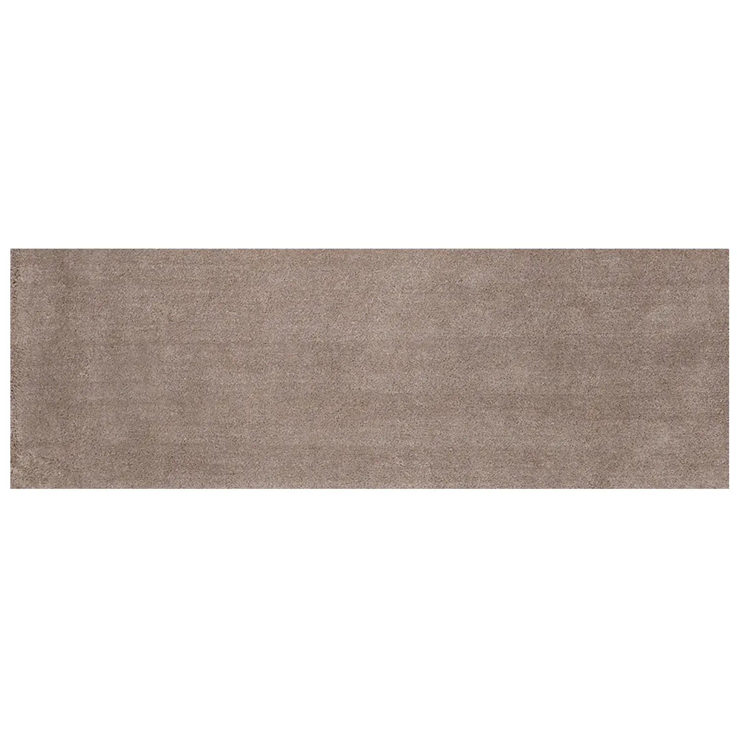 8' Beige Plain Runner Rug - Homeroots - Flyclothing LLC