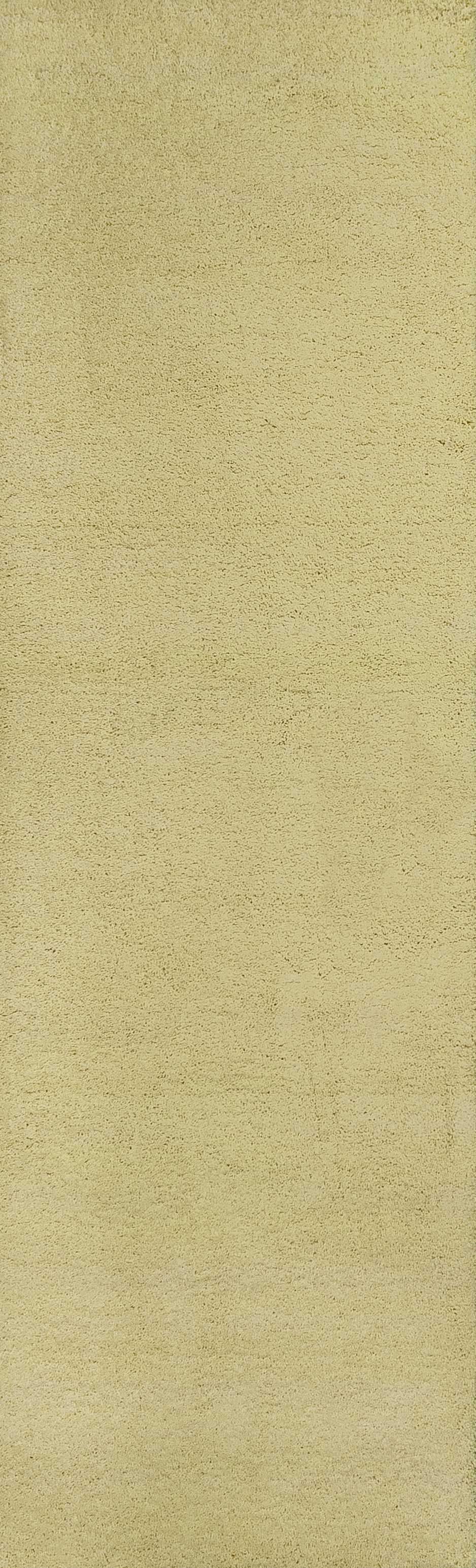 8' Canary Yellow Plain Runner Rug - Homeroots - Flyclothing LLC