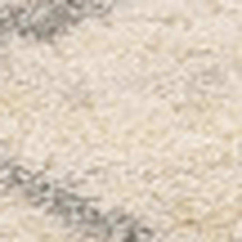 4' X 6' Ivory Grey Machine Woven Chain Link Indoor Area Rug - Homeroots - Flyclothing LLC