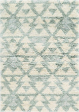 4' X 6' Ivory Or Grey Geometric Triangles Area Rug - Homeroots - Flyclothing LLC