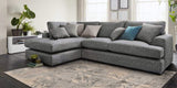 4' X 6' Gray and Ivory Damask Area Rug - Homeroots - Flyclothing LLC