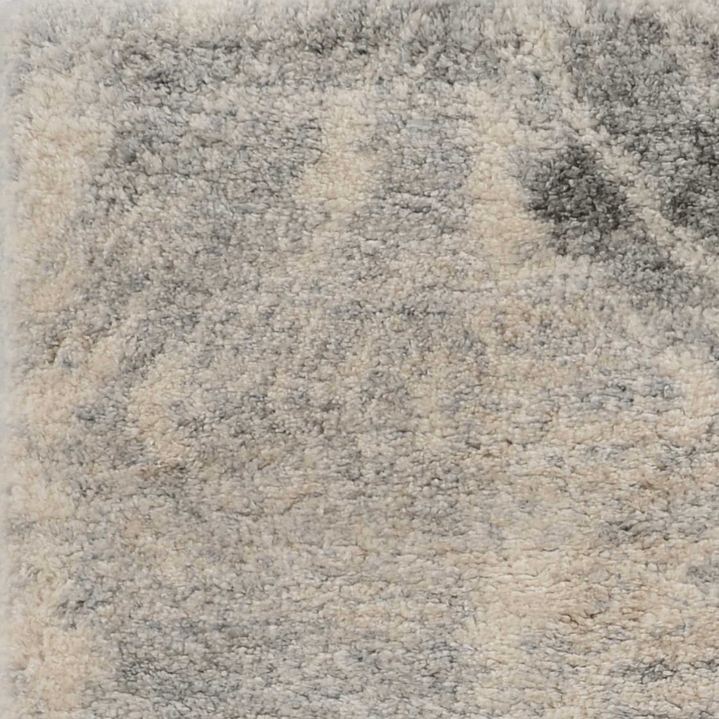 4' X 6' Gray and Ivory Damask Area Rug - Homeroots - Flyclothing LLC
