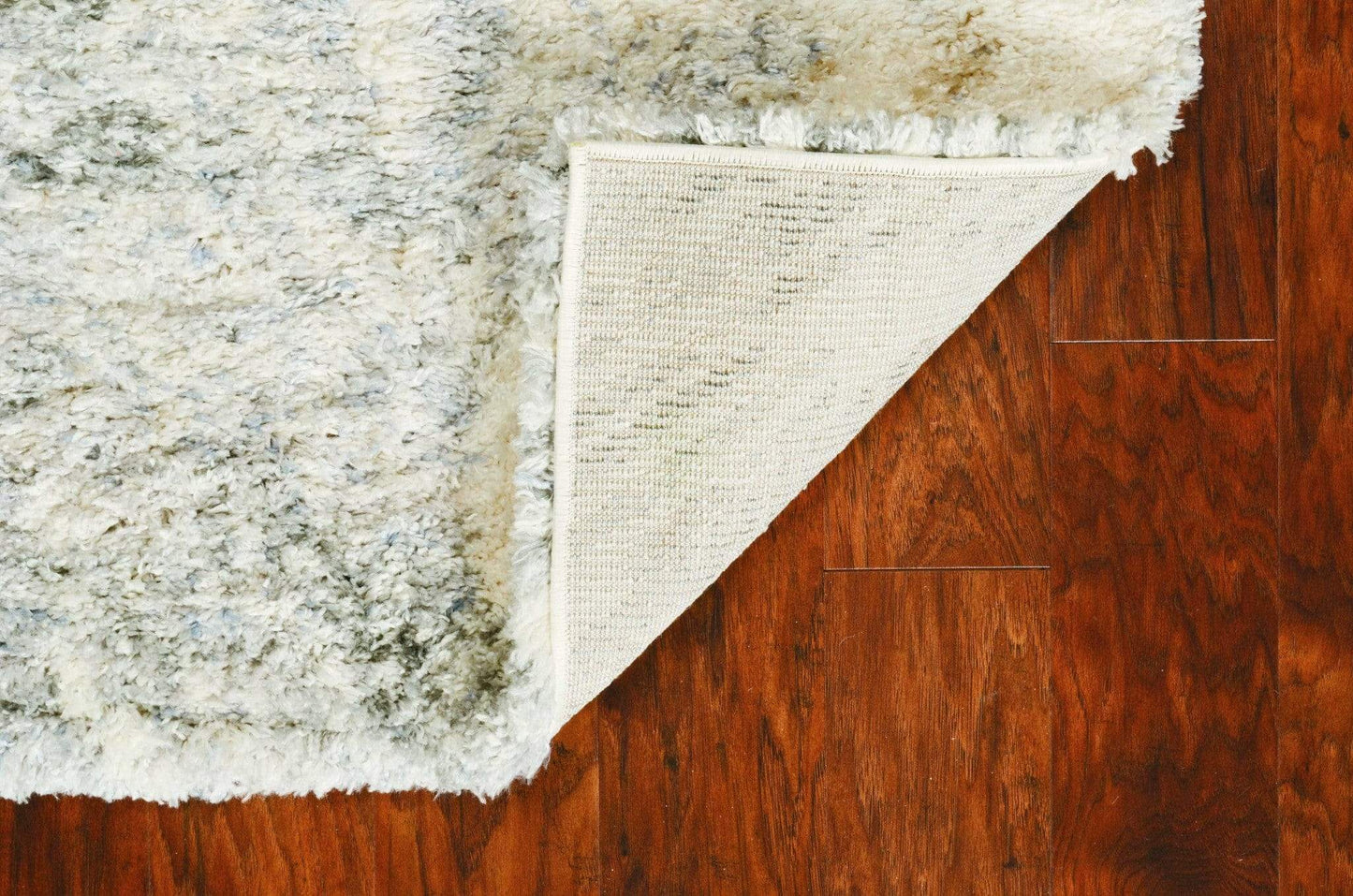 4' X 6' Gray and Ivory Damask Area Rug - Homeroots - Flyclothing LLC