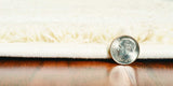 3' X 5' Gray and Ivory Abstract Worn Faded Area Rug - Homeroots - Flyclothing LLC