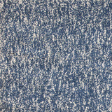 3' X 5' Indigo Ivory Heather Indoor Shag Rug - Homeroots