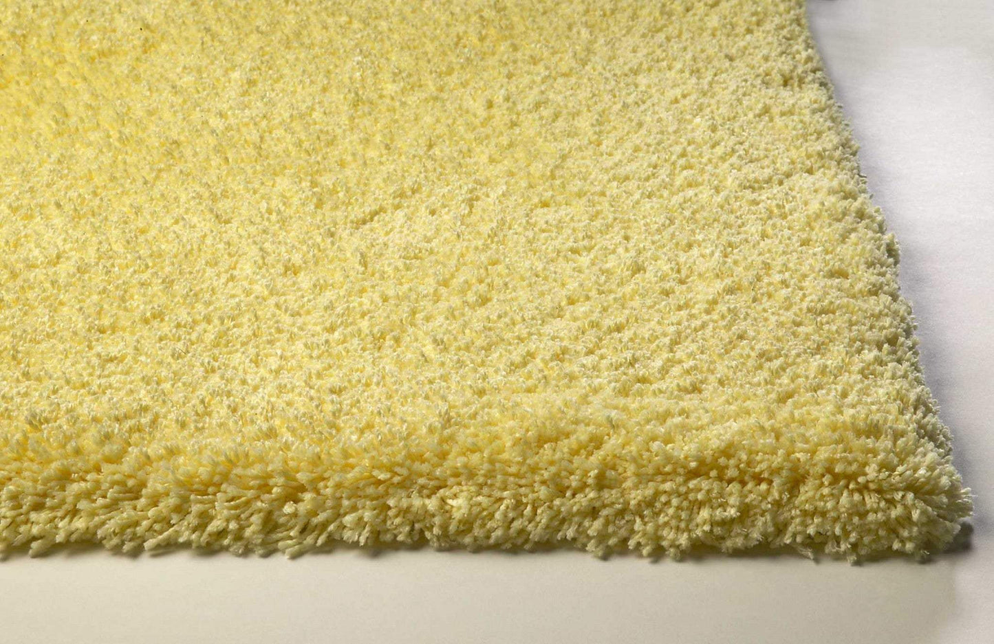 3' X 5' Canary Yellow Indoor Shag Rug - Homeroots - Flyclothing LLC