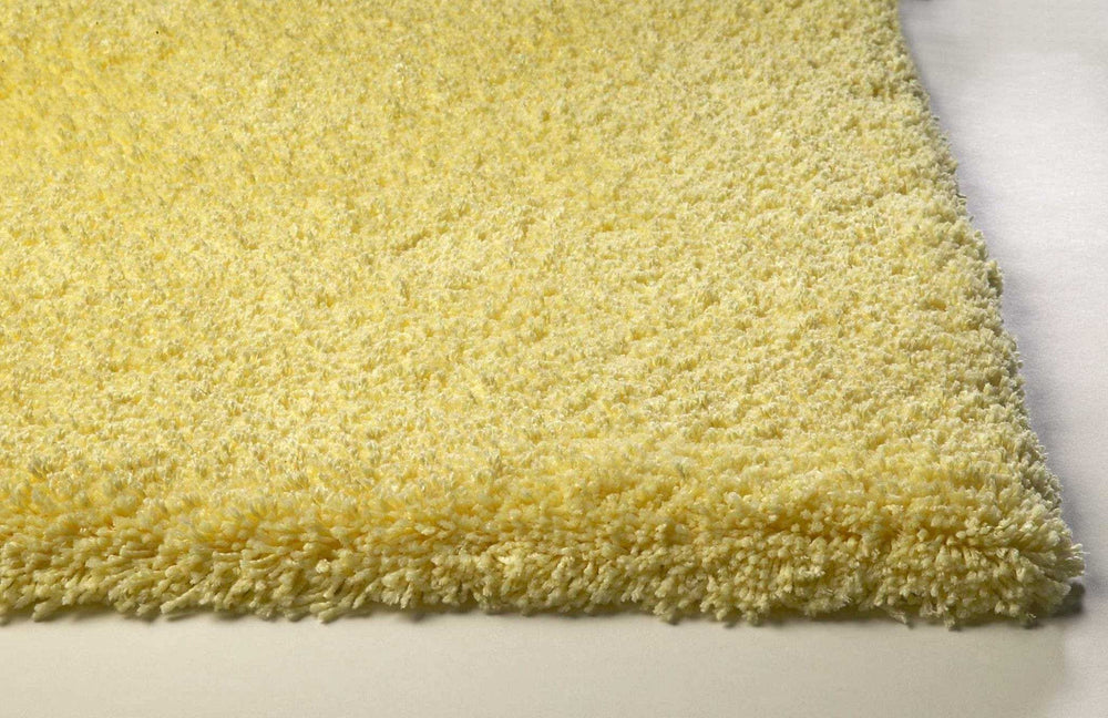 3' X 5' Canary Yellow Indoor Shag Rug - Homeroots - Flyclothing LLC