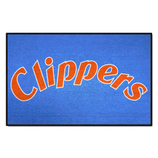 NBA Retro San Diego Clippers Starter Mat Accent Rug - 19in. x 30in. - San Diego Clippers