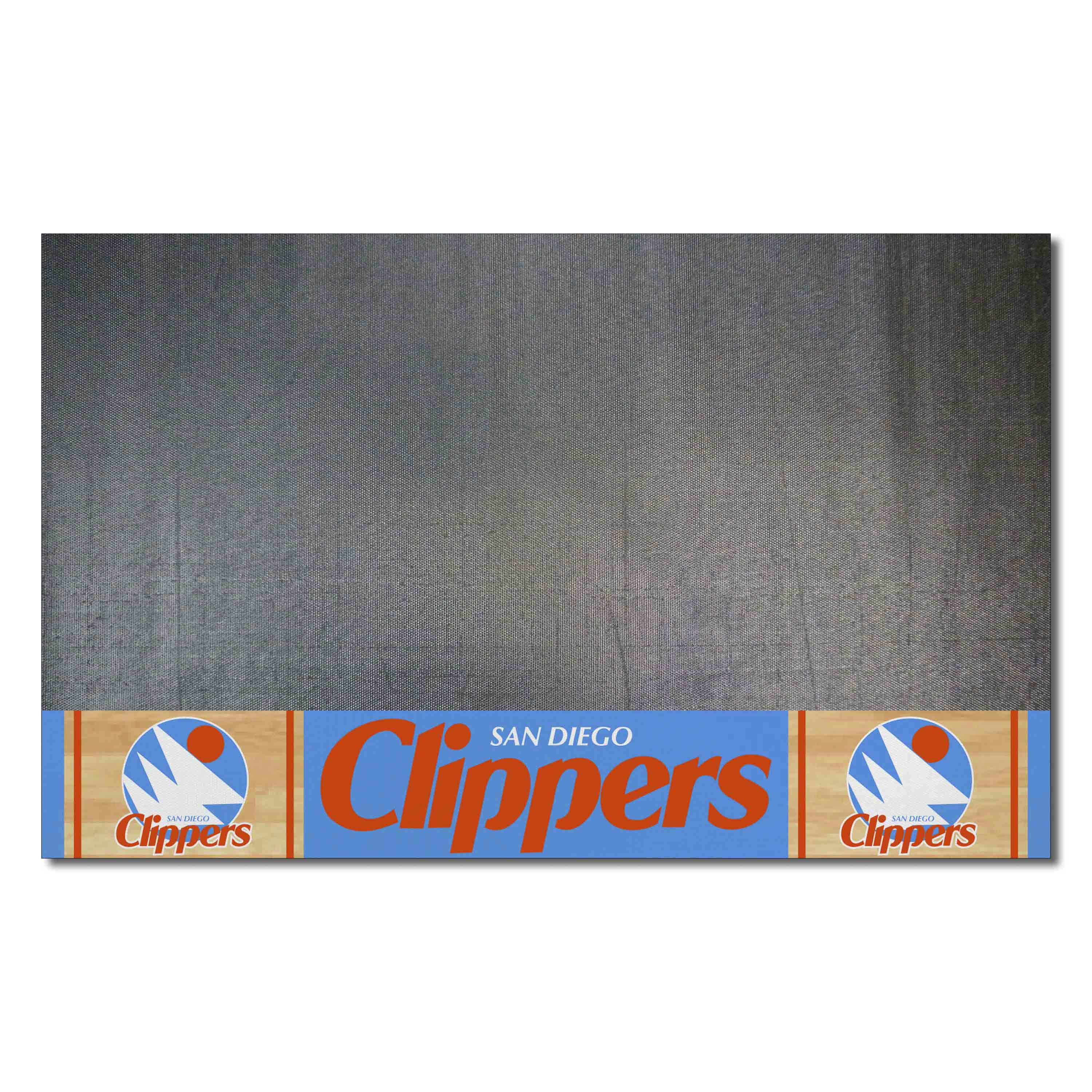 NBA Retro San Diego Clippers Vinyl Grill Mat - 26in. x 42in. - San Diego Clippers