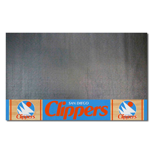 NBA Retro San Diego Clippers Vinyl Grill Mat - 26in. x 42in. - San Diego Clippers