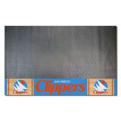 NBA Retro San Diego Clippers Vinyl Grill Mat - 26in. x 42in. - San Diego Clippers
