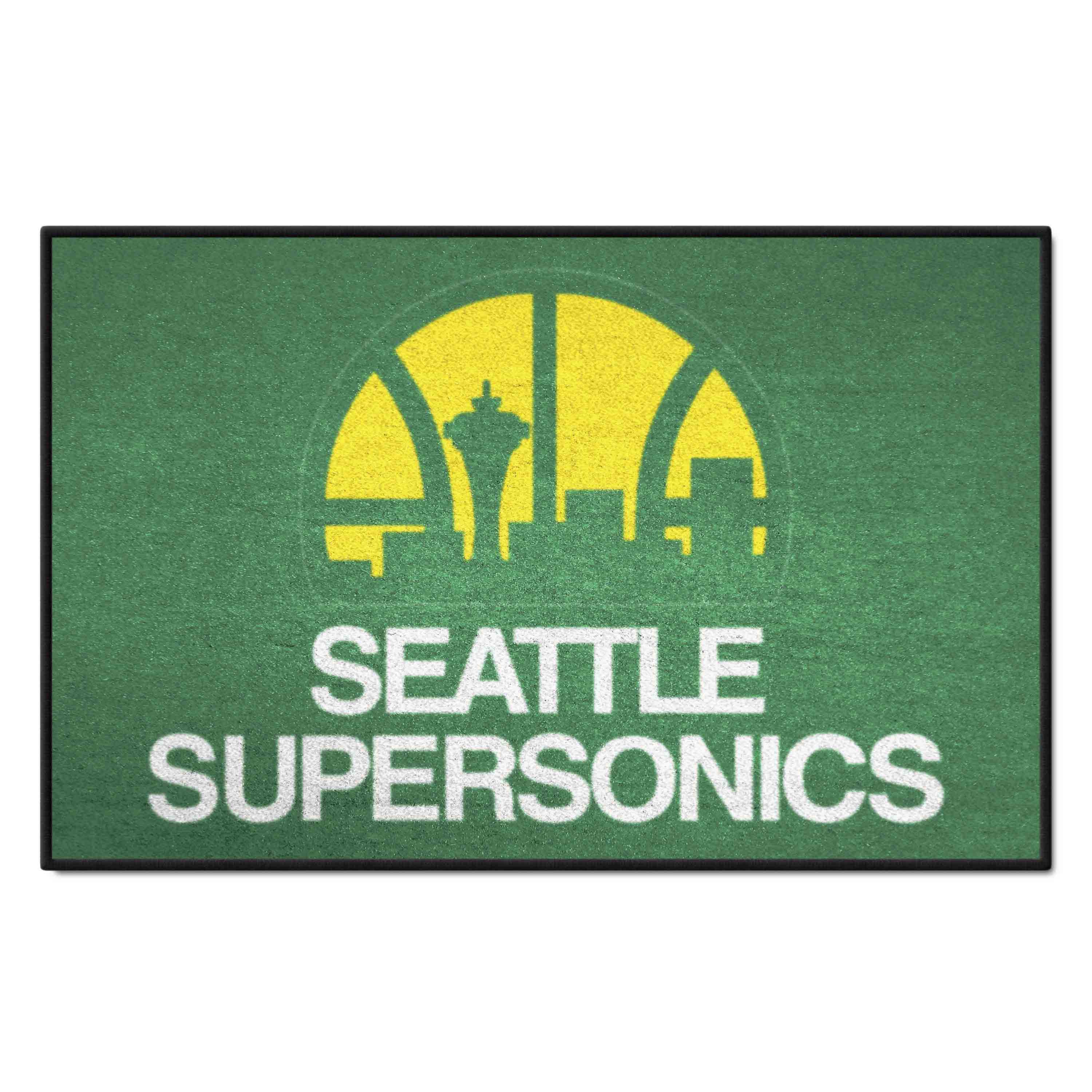 NBA Retro Seattle Supersonics Starter Mat Accent Rug - 19in. x 30in. - Seattle Supersonics