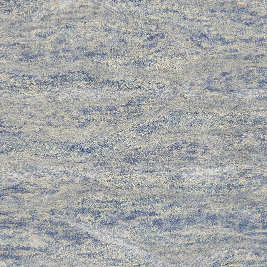 3' X 5' Ocean Blue Hand Tufted Abstract Indoor Area Rug
