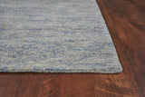3' X 5' Ocean Blue Hand Tufted Abstract Indoor Area Rug - Homeroots