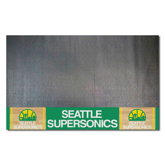 NBA Retro Seattle Supersonics Vinyl Grill Mat - 26in. x 42in. - Seattle Supersonics