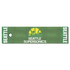 NBA Retro Seattle Supersonics Putting Green Mat - 1.5ft. x 6ft. - Seattle Supersonics
