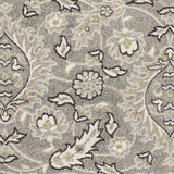 5' X 8' Grey Medallion Uv Treated Area Rug - Homeroots - Flyclothing LLC