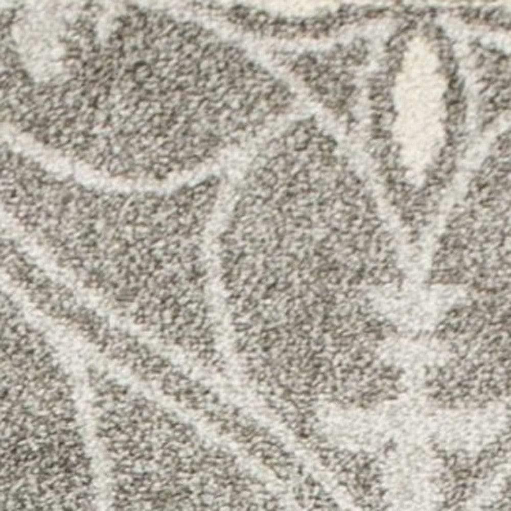 5' X 8' Gray Moroccan Indoor Outdoor Area Rug - Homeroots - Flyclothing LLC