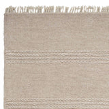3' X 5' Natural Wool Hand Woven Area Rug - Homeroots - Flyclothing LLC