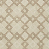 2' X 7' Ivory Diamond Tiles Wool Runner Rug - Homeroots - Flyclothing LLC