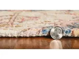 8' X 10' Blue Red Hand Woven Diamond Medallion Indoor Area Rug - Homeroots - Flyclothing LLC