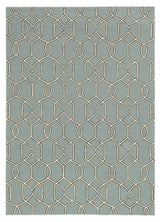 7' X 7' Green and Ivory Hand Hooked Area Rug - Homeroots - Flyclothing LLC